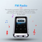 JNN M13 1.8 Inch LCD Screen Touch HiFi MP3 Player, Memory:32GB(Without Bluetooth) - MP3 player - British D'sire