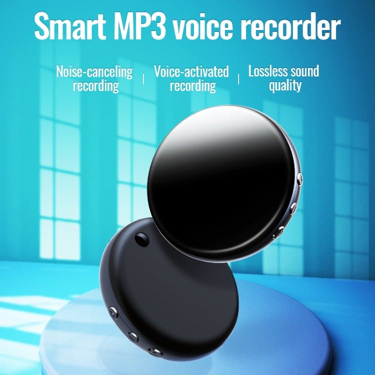 JNN M29 Portable Noise Reduction Smart Voice Control Magnetic Recorder, Memory:16GB - British D'sire