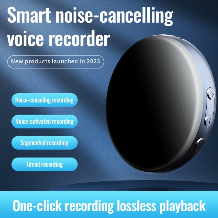 JNN M29 Portable Noise Reduction Smart Voice Control Magnetic Recorder, Memory:16GB - British D'sire