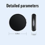 JNN M29A Portable Smart AI Magnetic Recorder Support APP Control, Memory:128GB(Black) - British D'sire