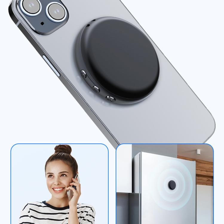 JNN M29A Portable Smart AI Magnetic Recorder Support APP Control, Memory:128GB(Black) - British D'sire
