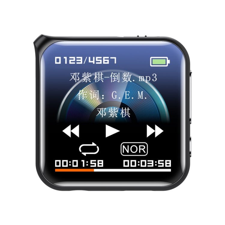 JNN M30 1.44 inch HD Screen Noise Reduction Control MP3 E - Book Player, Memory:64GB - MP3 E - book - British D'sire
