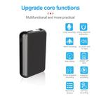 JNN Q75 Magnetic Smart Voice Recorder, Memory:64GB(Black) - British D'sire