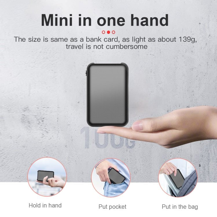 JNN Q75 Magnetic Smart Voice Recorder, Memory:64GB(Black) - British D'sire