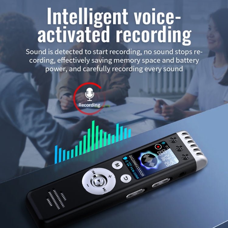 JNN Q88 Multifunctional HD Noise Reduction Mini MP3 Recorder, Capacity:16GB - British D'sire
