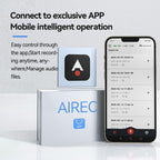 JNN Q90A Smart AI Voice Recording Pen Support APP Control, Memory:64GB(Black) - British D'sire