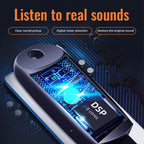 JNN S26 Smart Digital Noise Canceling Voice Recorder with Lanyard, Capacity:8GB(Black) - British D'sire