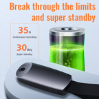 JNN S26 Smart Digital Noise Canceling Voice Recorder with Lanyard, Capacity:8GB(Black) - British D'sire