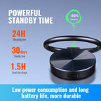 JNN S30 Round HD Noise Canceling Recorder, Capacity:4GB(Black) - British D'sire