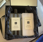 Jo Malone Lime Basil & Mandarin 100ml Body & Hand Wash & 100ml Body & Hand Lotion Gift Set - British D'sire