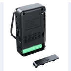 JOC TG - 77 Mini FM / AM / SW Portable Full - Band Full - Channel Radio(Black) - British D'sire