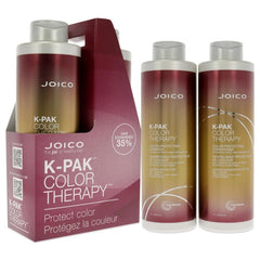 Joico - K - Pak Color Therapy kit for Unisex - 2 Pc 33.8 oz Shampoo, 33.8 oz Conditioner - 33.8 oz Shampoo, 33.8 oz Conditioner - British D'sire