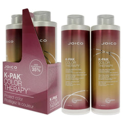 Joico - K - Pak Color Therapy kit for Unisex - 2 Pc 33.8 oz Shampoo, 33.8 oz Conditioner - 33.8 oz Shampoo, 33.8 oz Conditioner - British D'sire