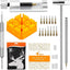 JOREST Watch Link Removal/Repair Kit Tool to Adjust and Replace Strap, pin Removal Tool, 20PCS Watch Spring Bars, 13PCS Spare Needle - Repair Tools & Kits - British D'sire