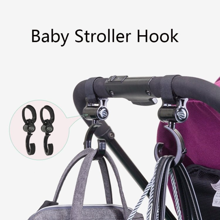 JOYREN 2pcs/Set Baby Stroller Non - Slip And Durable Hook(Black) - British D'sire