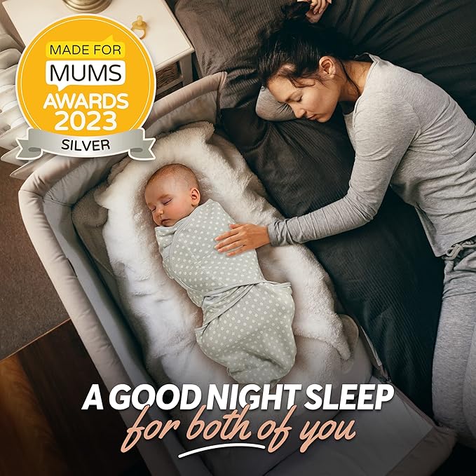 Juicy Bumbles Swaddle Blanket 0-3 Months - 100% Cotton Baby Swaddle Wrap Newborn - Set of 3 Swaddles - Baby Essentials for Newborn Boy and Girl Secondary image