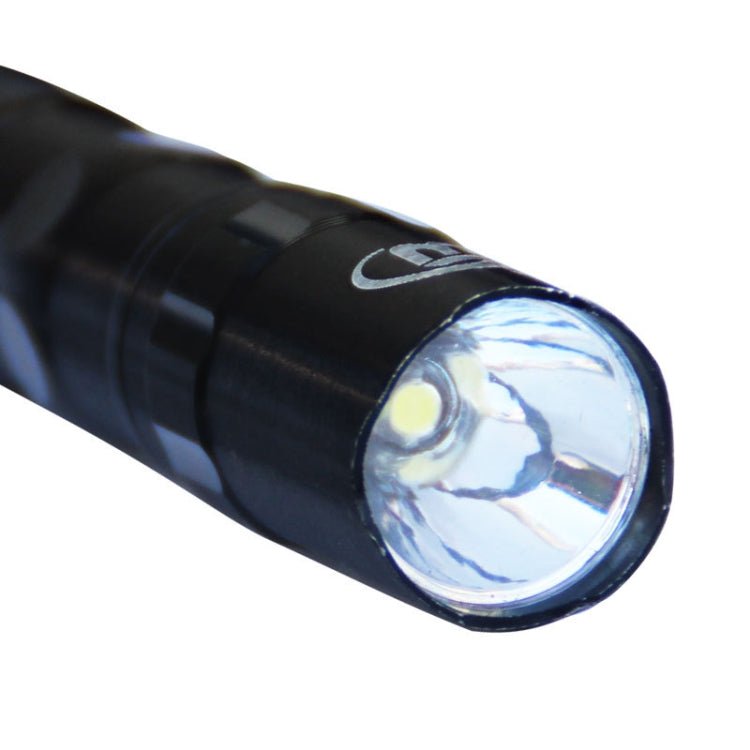 JUNGLELEOPARD 3 PCS Aluminum Alloy Strong Light Flashlight Mini Spotlight LED Light(Black) - British D'sire