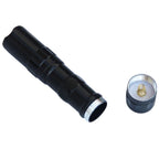 JUNGLELEOPARD 3 PCS Aluminum Alloy Strong Light Flashlight Mini Spotlight LED Light(Black) - British D'sire