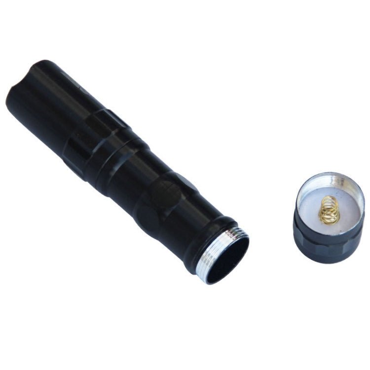 JUNGLELEOPARD 3 PCS Aluminum Alloy Strong Light Flashlight Mini Spotlight LED Light(Black) - British D'sire