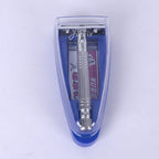Junjie Shaving And Beard Razor Stand Old Style Double Sided Manual Shaver - British D'sire