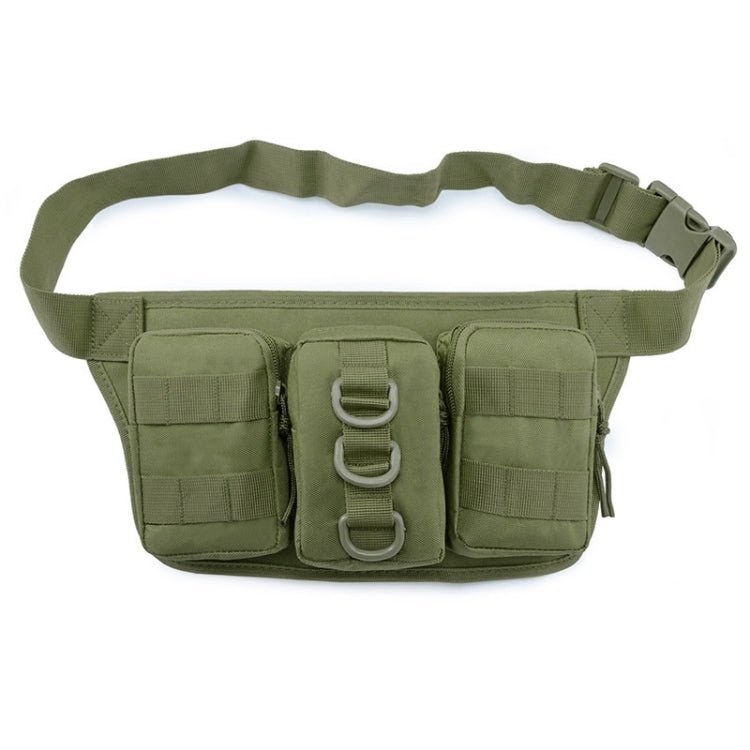JUNSUNMAY J010 2L Waterproof Outdoor Sports Multifunction Waist Bag(Army Green) - British D'sire Main image