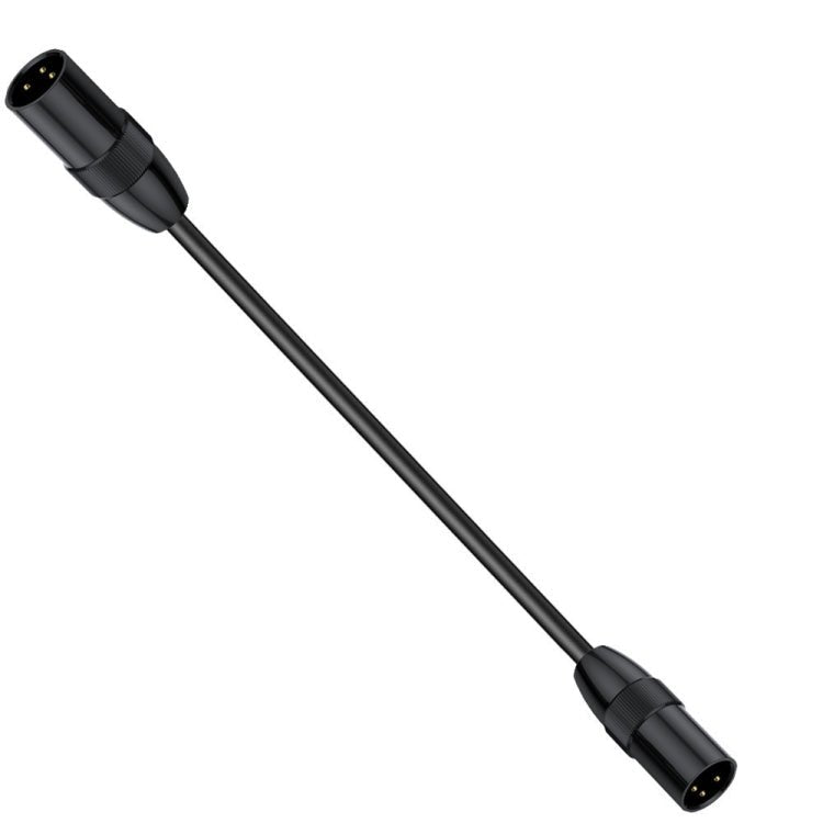JUNSUNMAY XLR Male to Male Mic Cord 3 Pin Audio Cable Balanced Shielded Cable, Length:10m - British D'sire