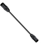 JUNSUNMAY XLR Male to Male Mic Cord 3 Pin Audio Cable Balanced Shielded Cable, Length:2m - British D'sire