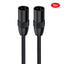 JUNSUNMAY XLR Male to Male Mic Cord 3 Pin Audio Cable Balanced Shielded Cable, Length:5m - British D'sire
