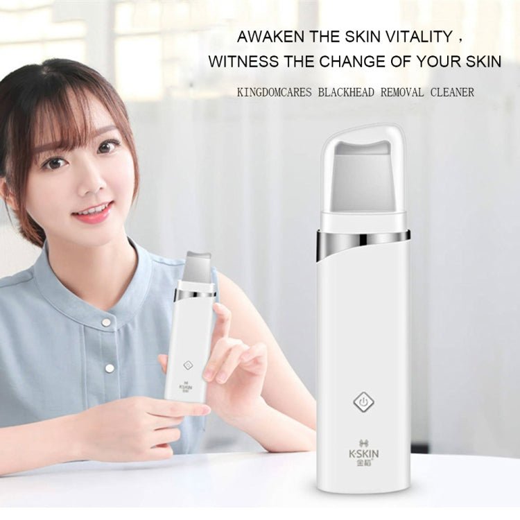 K - SKIN KD - 8023Ultrasonic Blackhead Acne Removal Pore Cleaner Facial Skin Care Scrubber Exfoliating Pore Cleaner - British D'sire