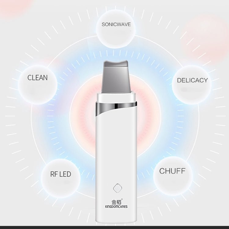 K - SKIN KD - 8023Ultrasonic Blackhead Acne Removal Pore Cleaner Facial Skin Care Scrubber Exfoliating Pore Cleaner - British D'sire