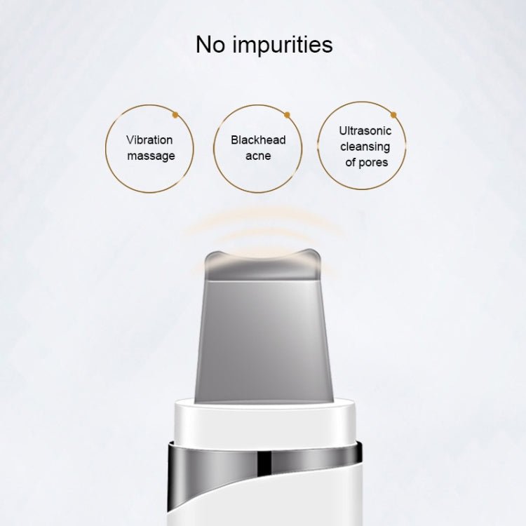 K - SKIN KD - 8023Ultrasonic Blackhead Acne Removal Pore Cleaner Facial Skin Care Scrubber Exfoliating Pore Cleaner - British D'sire