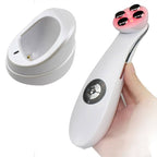K - SKIN KD - 9900 Photon Face Care Tool Lifting Tightening Ionic Rejuvenation Face Massager Anti - Aging Beauty Instrument - British D'sire