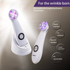 K - SKIN KD - 9900 Photon Face Care Tool Lifting Tightening Ionic Rejuvenation Face Massager Anti - Aging Beauty Instrument - British D'sire