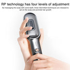 K - SKIN KD3806 EMS Micro - current IPL Hair Care Massage Comb(Grey) - British D'sire