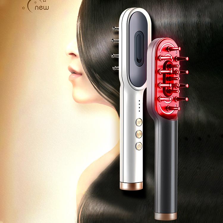 K-SKIN KD3806 EMS Micro-current IPL Hair Care Massage Comb(Grey) Secondary image