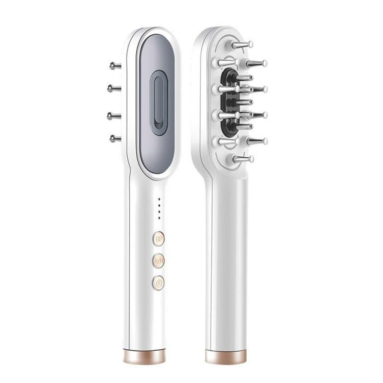 K - SKIN KD3806 EMS Micro - current IPL Hair Care Massage Comb(White) - British D'sire Main image