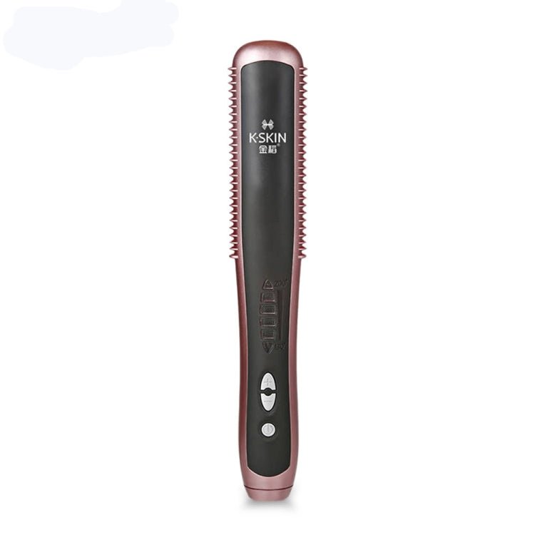 K - SKIN KD388A Electric Ceramic Hair Straightener Combs PTC Heating Hair Care Styling Comb Auto Massager Straightening Lrons - British D'sire