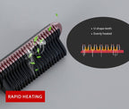 K - SKIN KD388A Electric Ceramic Hair Straightener Combs PTC Heating Hair Care Styling Comb Auto Massager Straightening Lrons - British D'sire