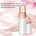 K - SKIN KD505 Portable Electric Epilator Painless Facial Body Hair Remover Trimmer Skin - Friendly 3D Floating Blades - British D'sire
