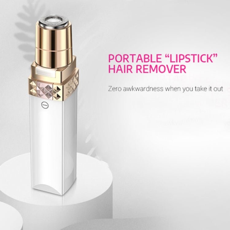 K - SKIN KD505 Portable Electric Epilator Painless Facial Body Hair Remover Trimmer Skin - Friendly 3D Floating Blades - British D'sire