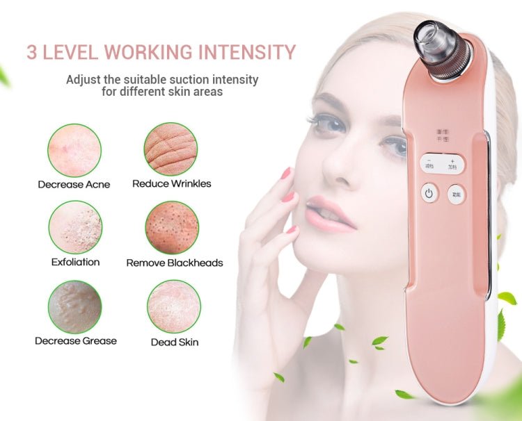 K-SKIN KD803A 3 Level Intensity Blackhead Removal Pore Cleaner Suction Rechargeable Black Spot Cleaner Facial Cleaning Machine Secondary image