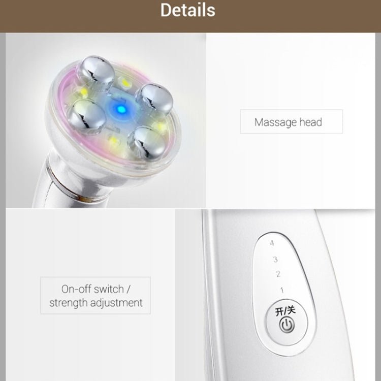 K - SKIN KD8800 Facial Massager Eye Neck Essence Adsorption Blackhead Pore Rechargeable Portable Skin Care 4 - level adjustable Facial care - British D'sire
