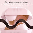 K - SKIN KD885 Negative Ion Electric Hair Curler Iron Hair Styling Tool(EU Plug Pink) - British D'sire