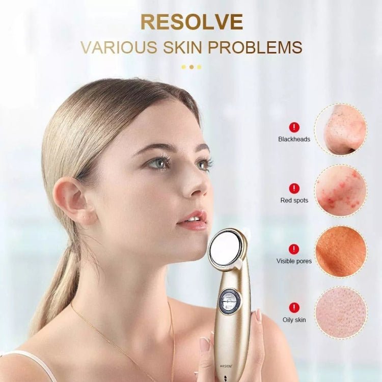K - SKIN KD9930 Facial Thermostat Beauty Introduction Instrument Beauty Device Face Cleansing Massager for Women Facial Skin Care - British D'sire