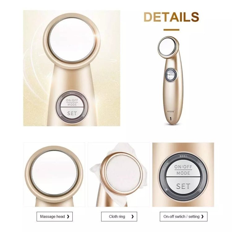 K - SKIN KD9930 Facial Thermostat Beauty Introduction Instrument Beauty Device Face Cleansing Massager for Women Facial Skin Care - British D'sire