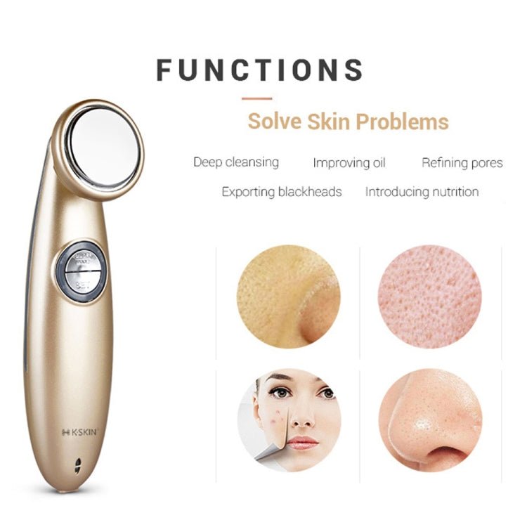 K - SKIN KD9930 Facial Thermostat Beauty Introduction Instrument Beauty Device Face Cleansing Massager for Women Facial Skin Care - British D'sire