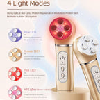 K - SKIN OP9910 EMS Anti - Aging RF Skin Lifting Face Massager For Home Use EMS Technology 3 Adjustable Levels Wrinkles Removal - British D'sire