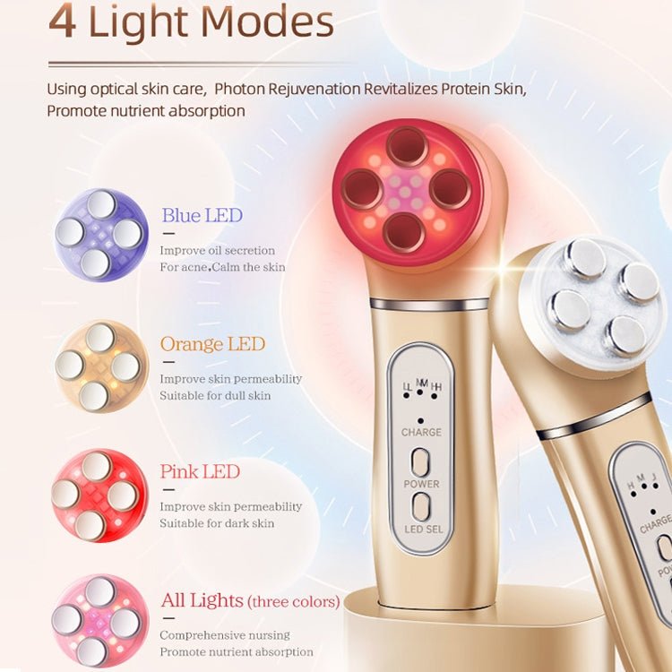 K - SKIN OP9910 EMS Anti - Aging RF Skin Lifting Face Massager For Home Use EMS Technology 3 Adjustable Levels Wrinkles Removal - British D'sire