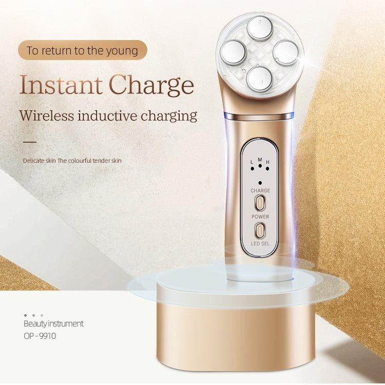K - SKIN OP9910 EMS Anti - Aging RF Skin Lifting Face Massager For Home Use EMS Technology 3 Adjustable Levels Wrinkles Removal - British D'sire