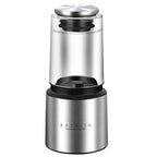 Kacheeg 70ml Transparent Pepper Grinder with Adjustable Coarse to Fine Ceramic Blades 11 x 4.9 x 4cm - British D'sire